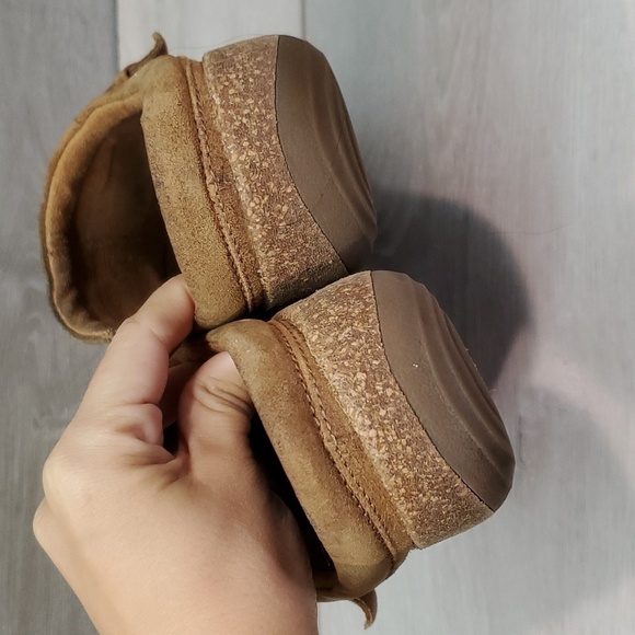 Aetrex Womens Comfort Leather Clogs shoes sz 40/9 - Picture 6 of 13